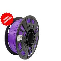 3д пластик pla Silk фиолетовый прозрачный 1кг